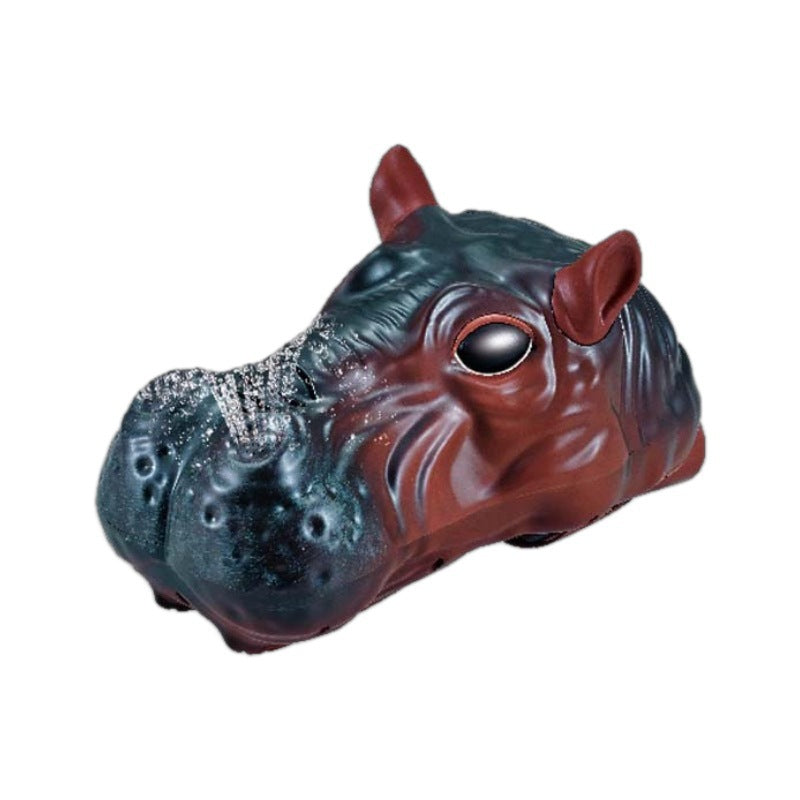 Remote Control Hippo Water Spray Animal Remote-control Ship Water Toy Boat Model