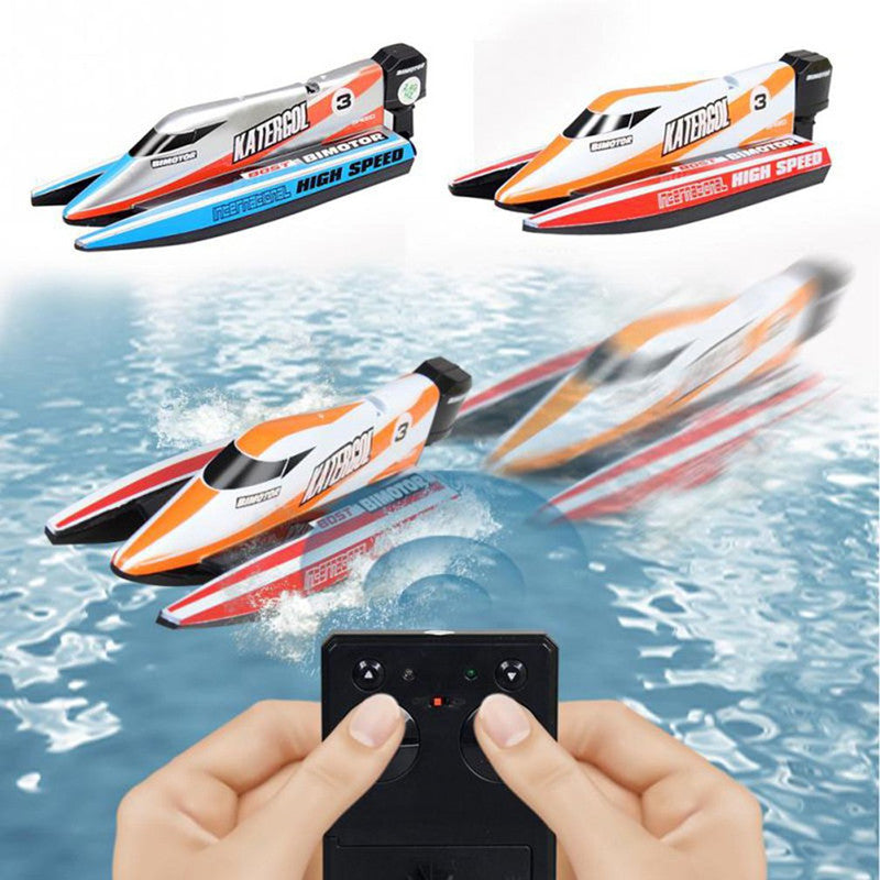 Children's mini remote control boat