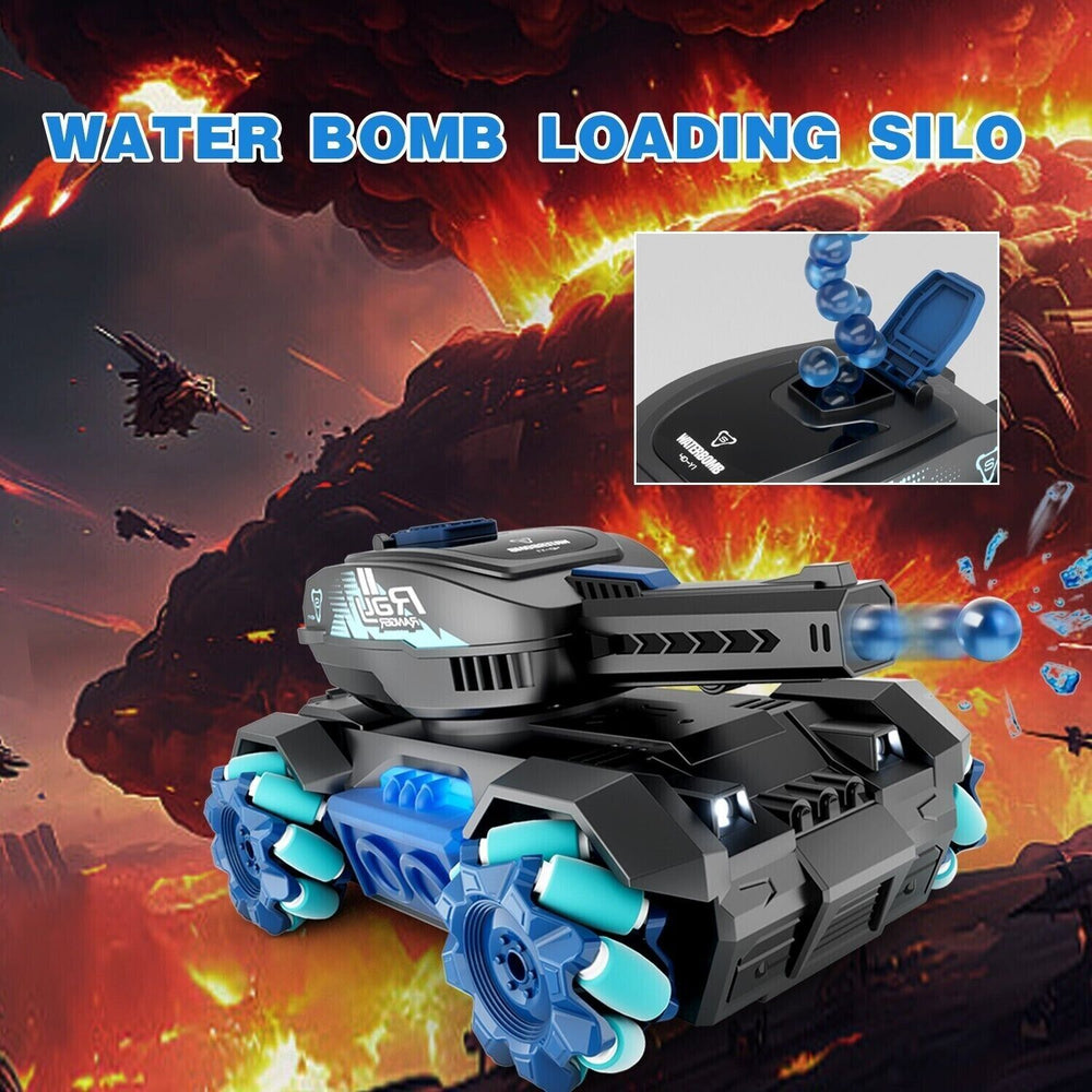 Y1 RC Tank Four Wheel Drive Remote Control Car 2.4G Gesture Control Water Bomb