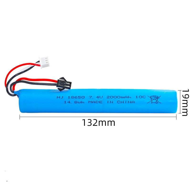 Lithium Battery Pack 7.4V 2000mAh High Rate