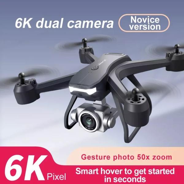 4DRC V14 Professional Drone 6K High-definition Dual Camera Wifi FPV Portable RC Quadcopter 2 Batteries
