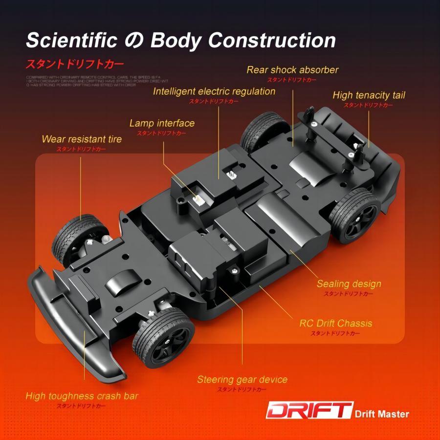 4WD Racing Car 30KM Per H High Speed Car 2.4G Remote Control Drift Car Truck