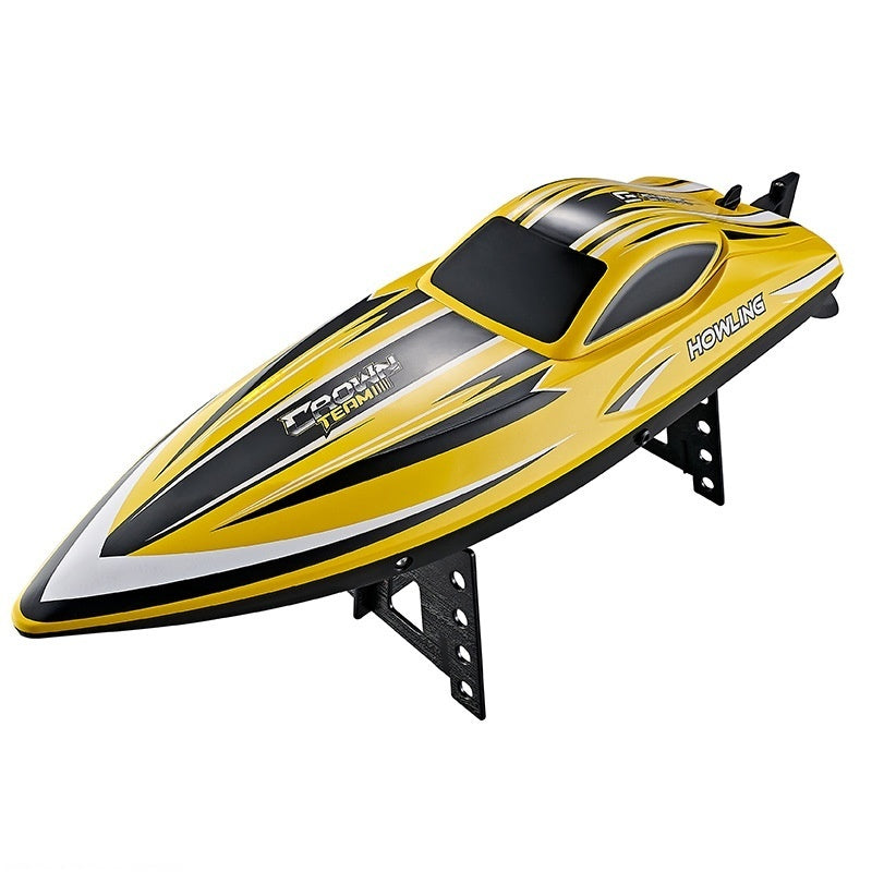 High-Horsepower High-Speed Remote-Controlled Aquatic Toy Boat Racing Model