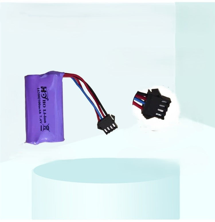 Electric Toy 14500 Lithium Battery 3.7V 18650 7.4V
