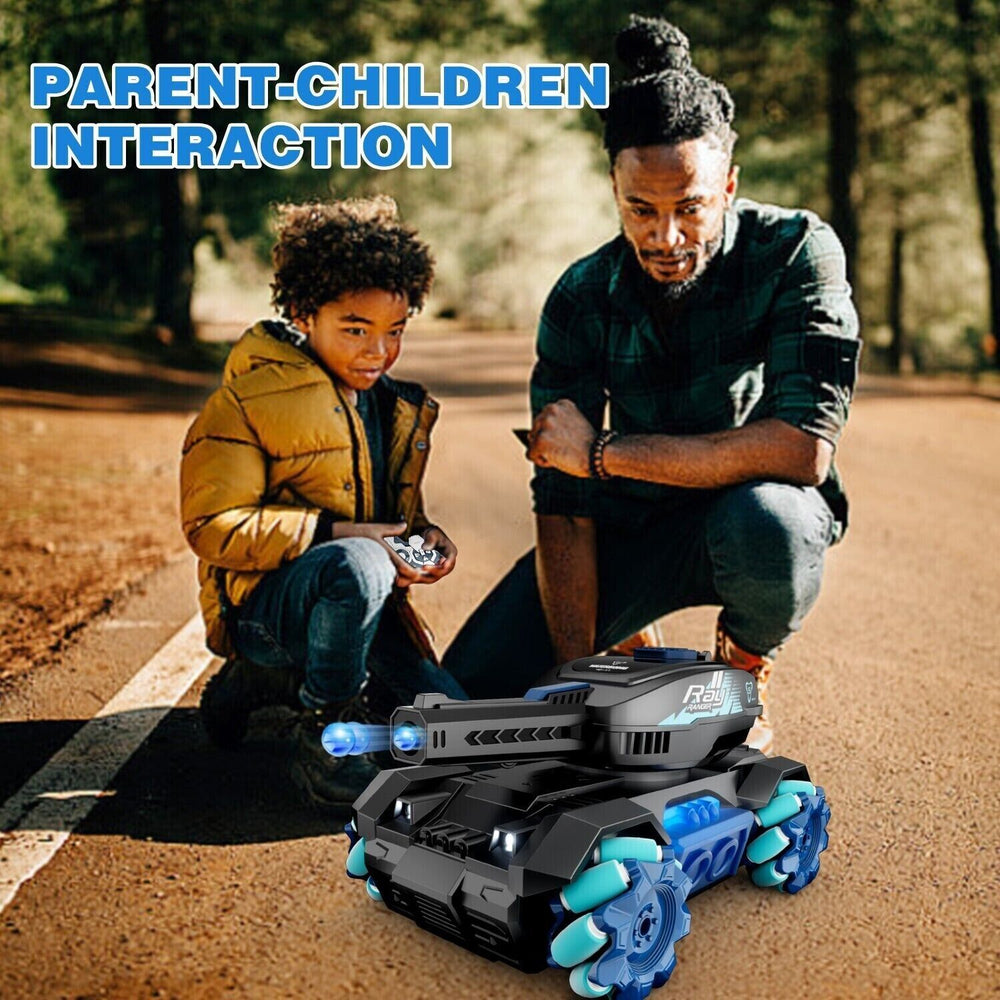 Y1 RC Tank Four Wheel Drive Remote Control Car 2.4G Gesture Control Water Bomb