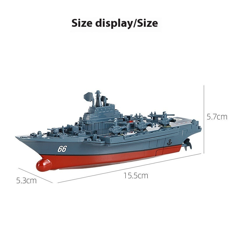 Remote Control Mini Carrier Frigate Mini Remote-control Ship