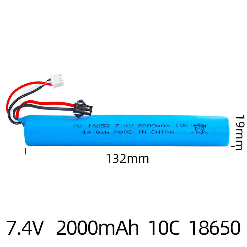 Lithium Battery Pack 7.4V 2000mAh High Rate